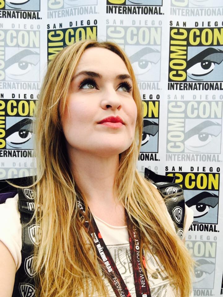 Annie Elliott at Comic-Con San Diego, 2017